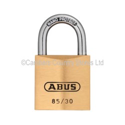 Abus Padlock 85/30 Brass 30mm